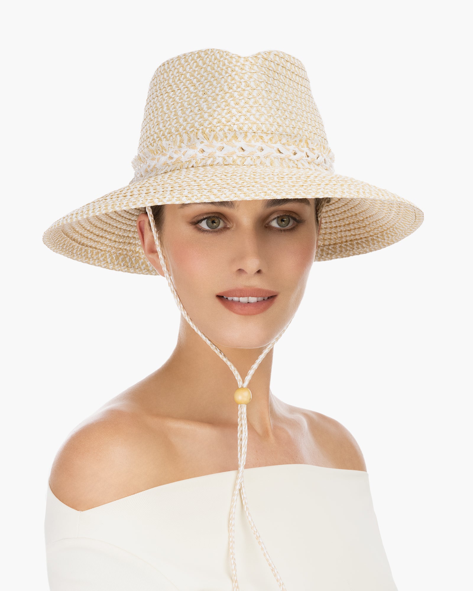 Tucson Straw Hat | Western Hat with Chin | Eric Javits