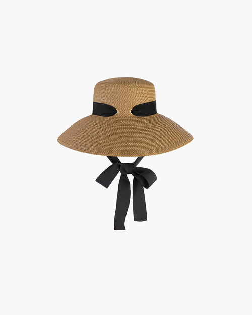 Why are Eric Javits Hats So Expensive | Artista Straw Floppy Hat display picture 1
