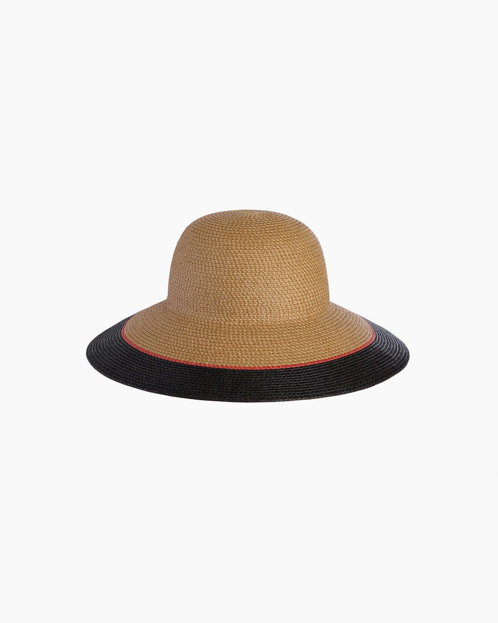Francoise Straw Packable Hat