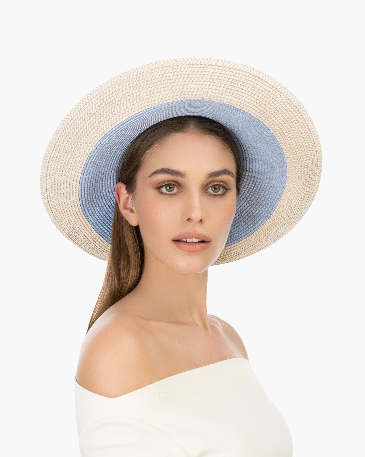 Francoise Sky/White Mix Eric Javits