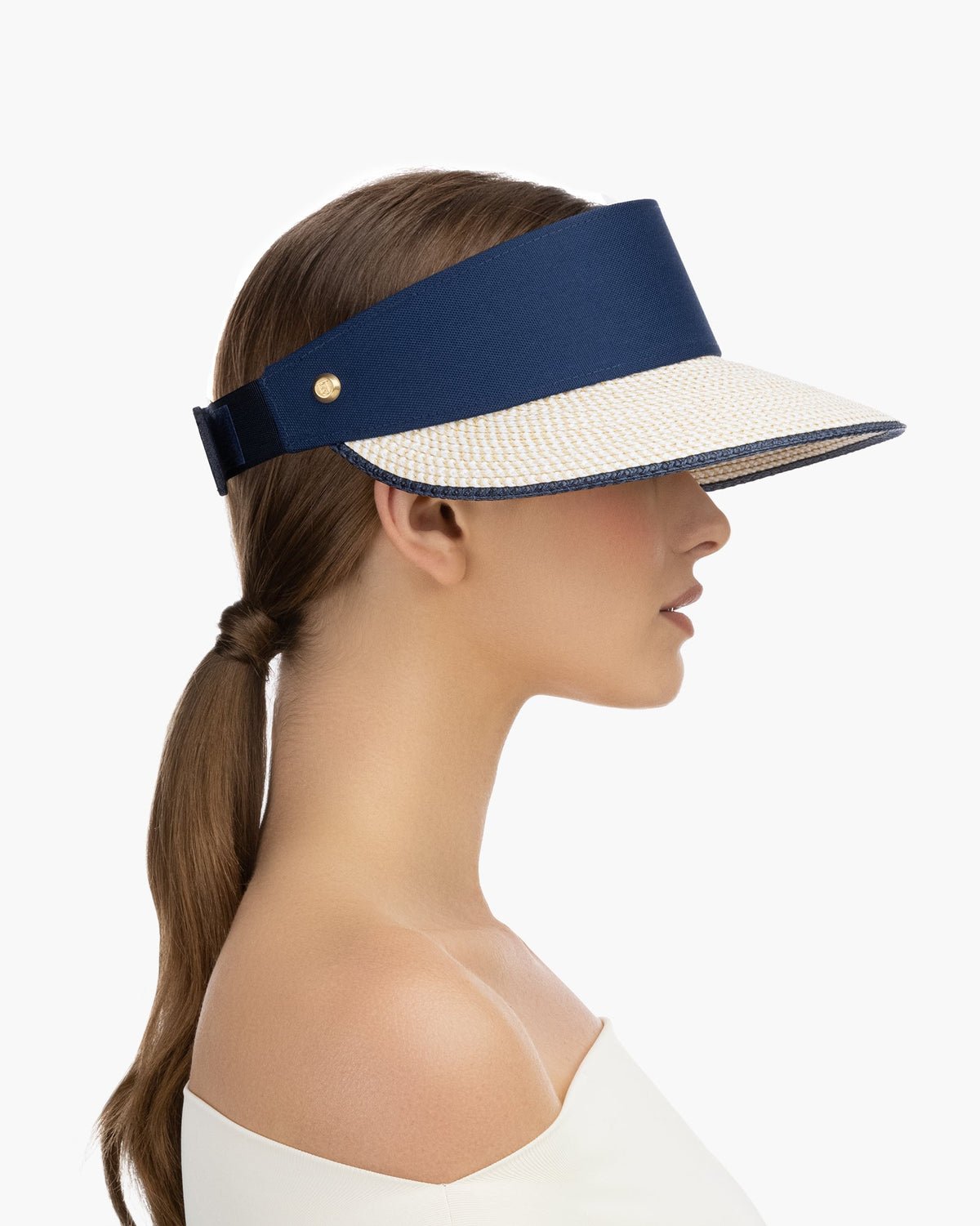 Champ White Mix/Navy Eric Javits