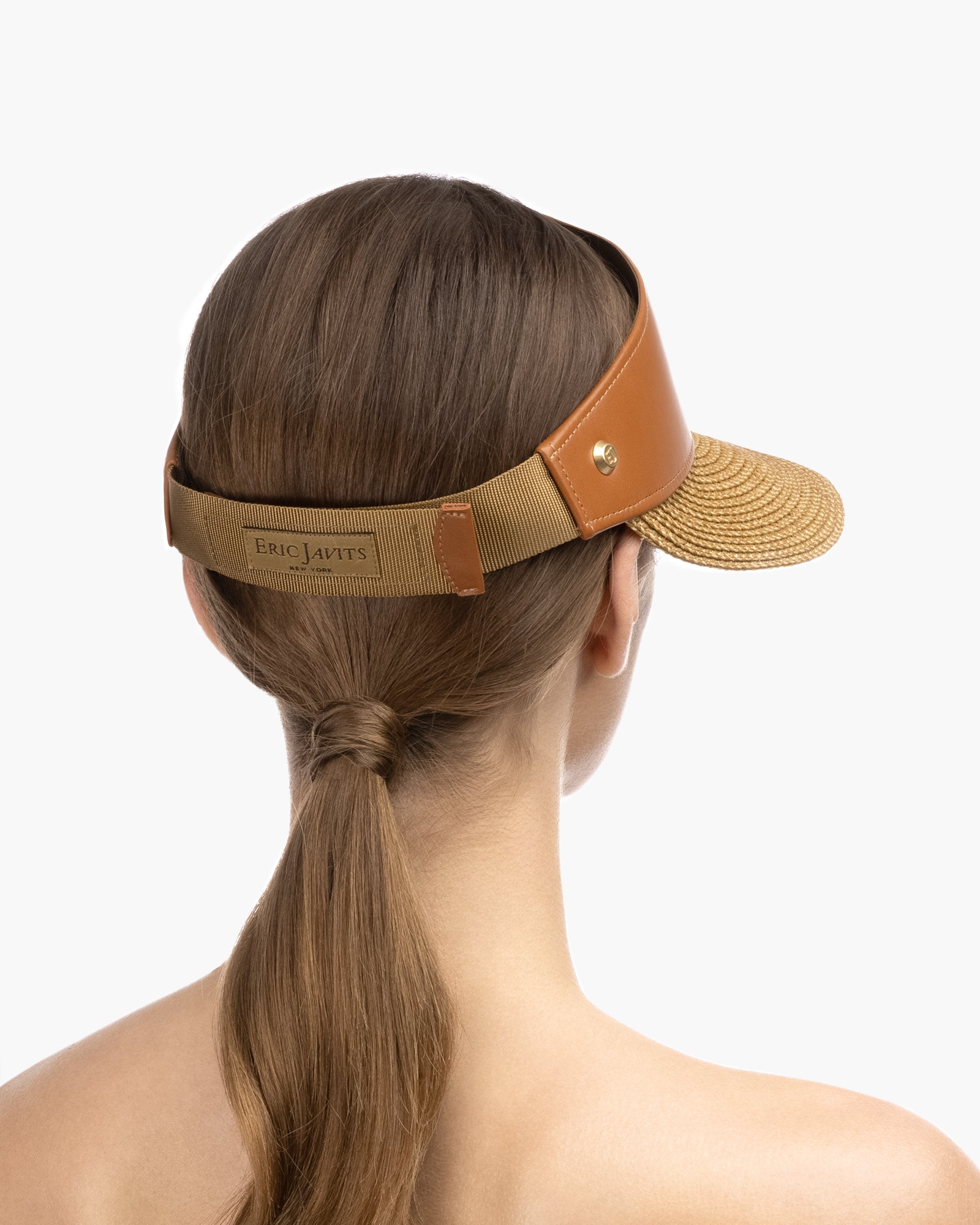 Tesio Champ Visor Hat | Women's Straw Hat | Eric Javits