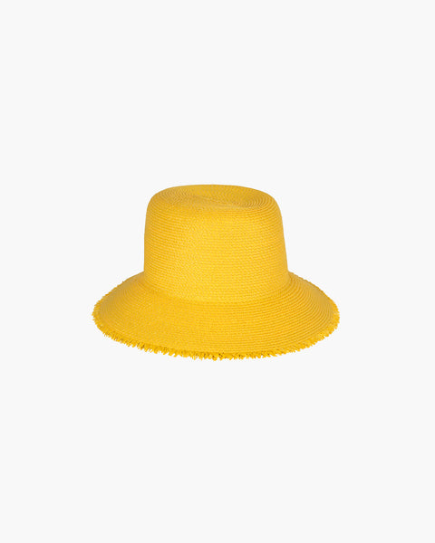 Squishee® Bucket Straw Hat | Best Bucket | Eric Javits display picture 1
