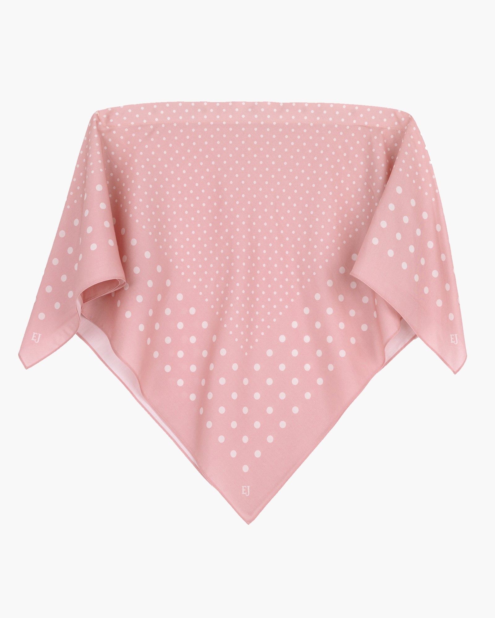 Dot Scarf Visor Cream/Pink Eric Javits
