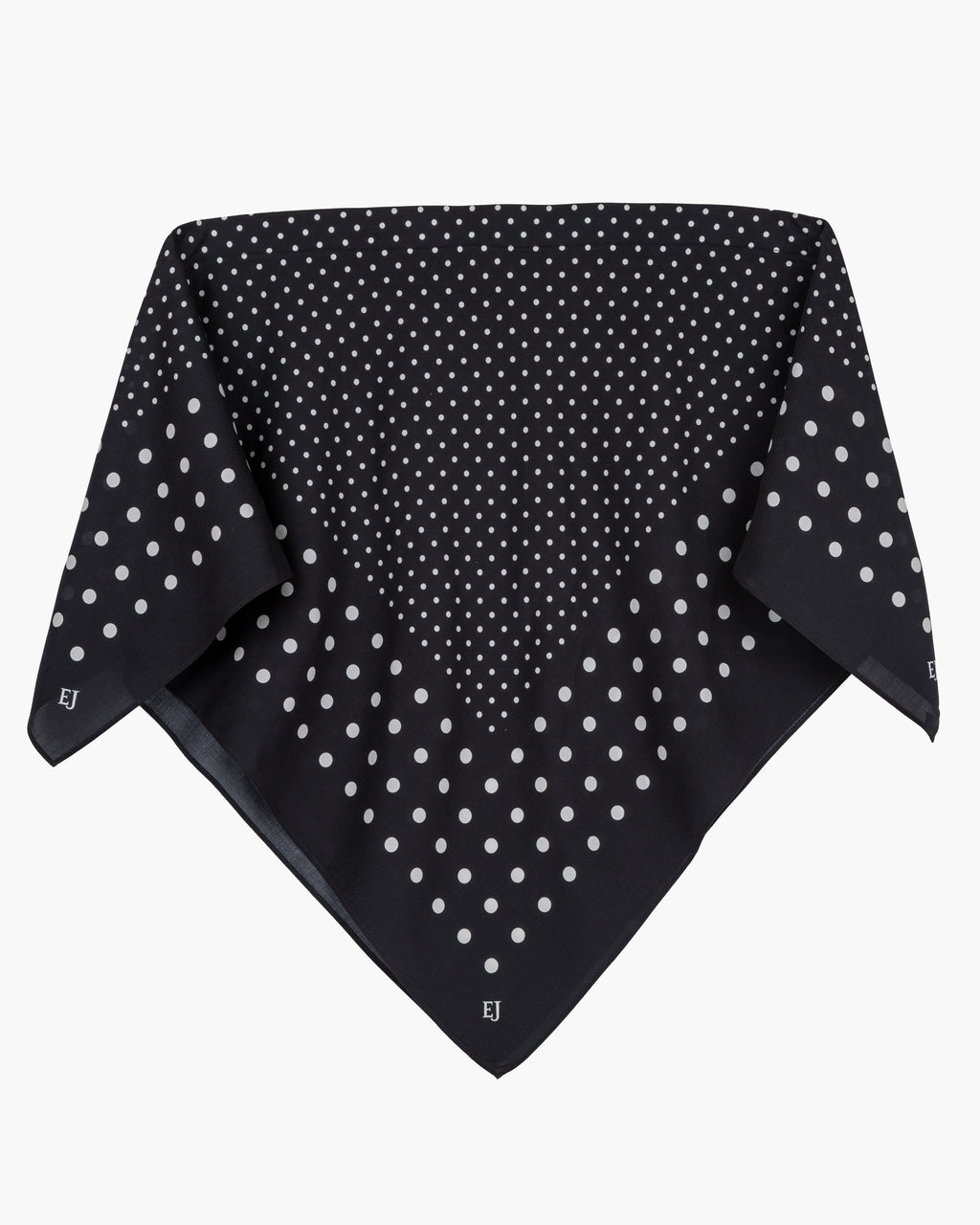 Dot Scarf Visor Natural/Black Eric Javits