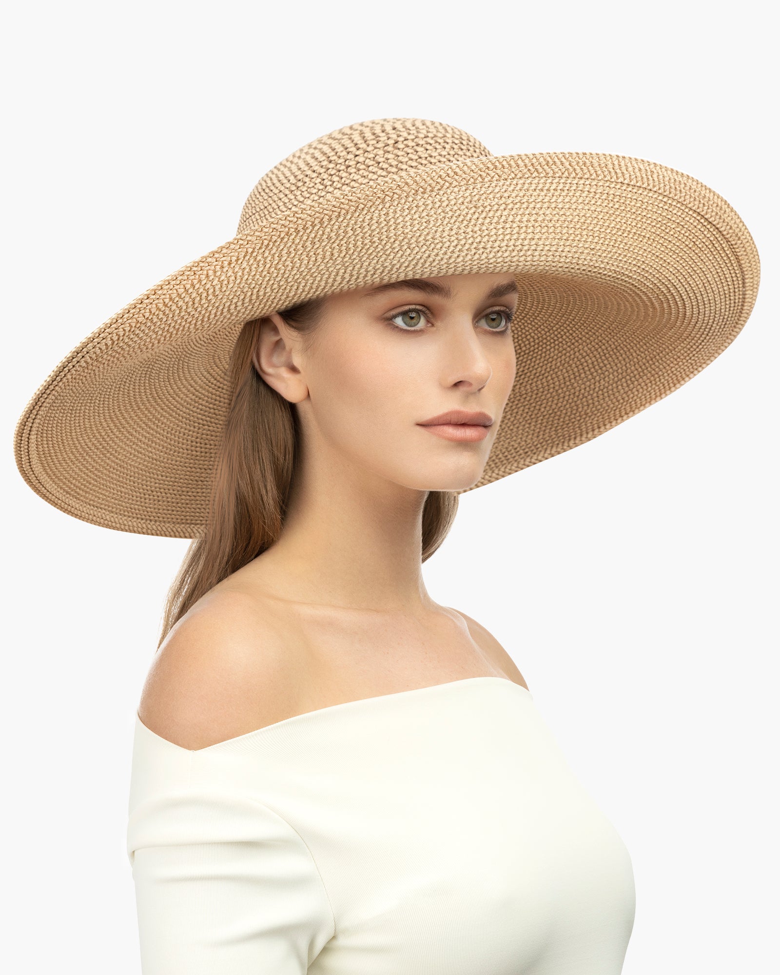 mii ☆ERIC JAVITS ベージュ フラッパーハット All Products | Eric Javits