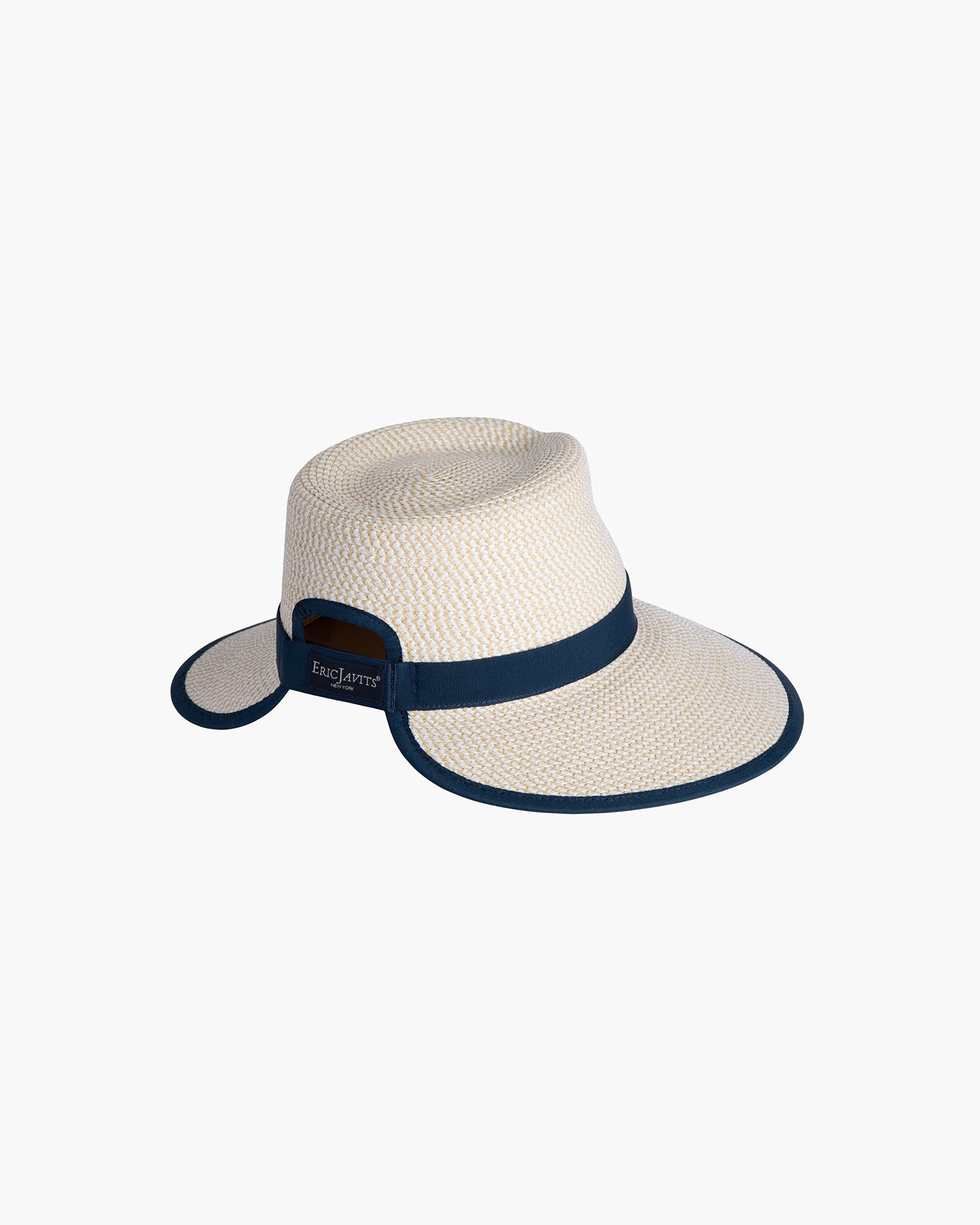 Suncrest White Mix/Navy Eric Javits