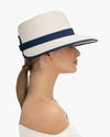 Suncrest White Mix/Navy Eric Javits