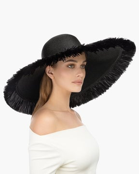 Floppy With Fringe OriginalBlack Eric Javits