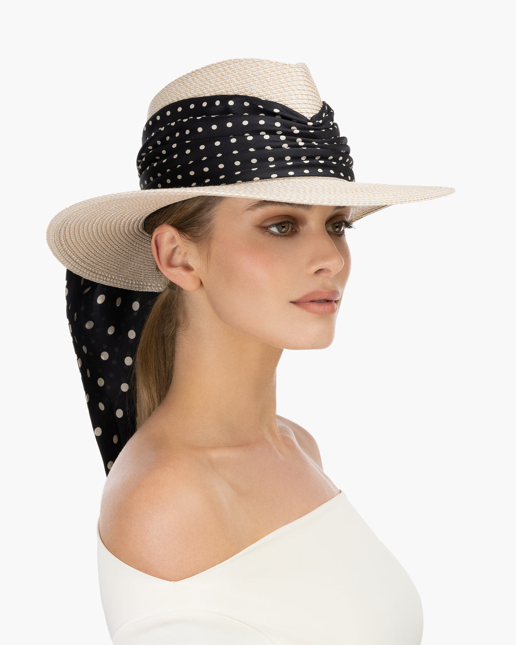 Marella Cream/Black Dot Eric Javits