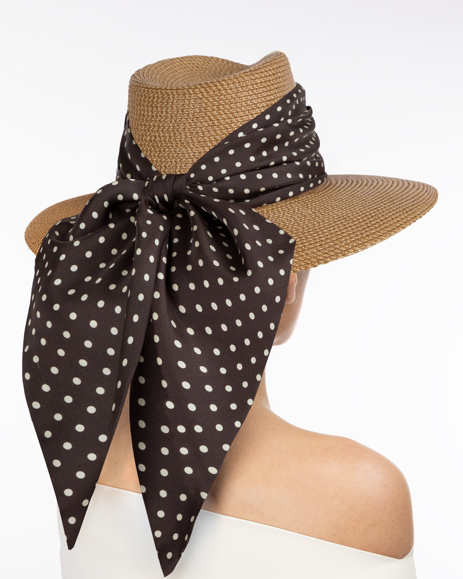 Marella Natural/Chocolate Dot Eric Javits