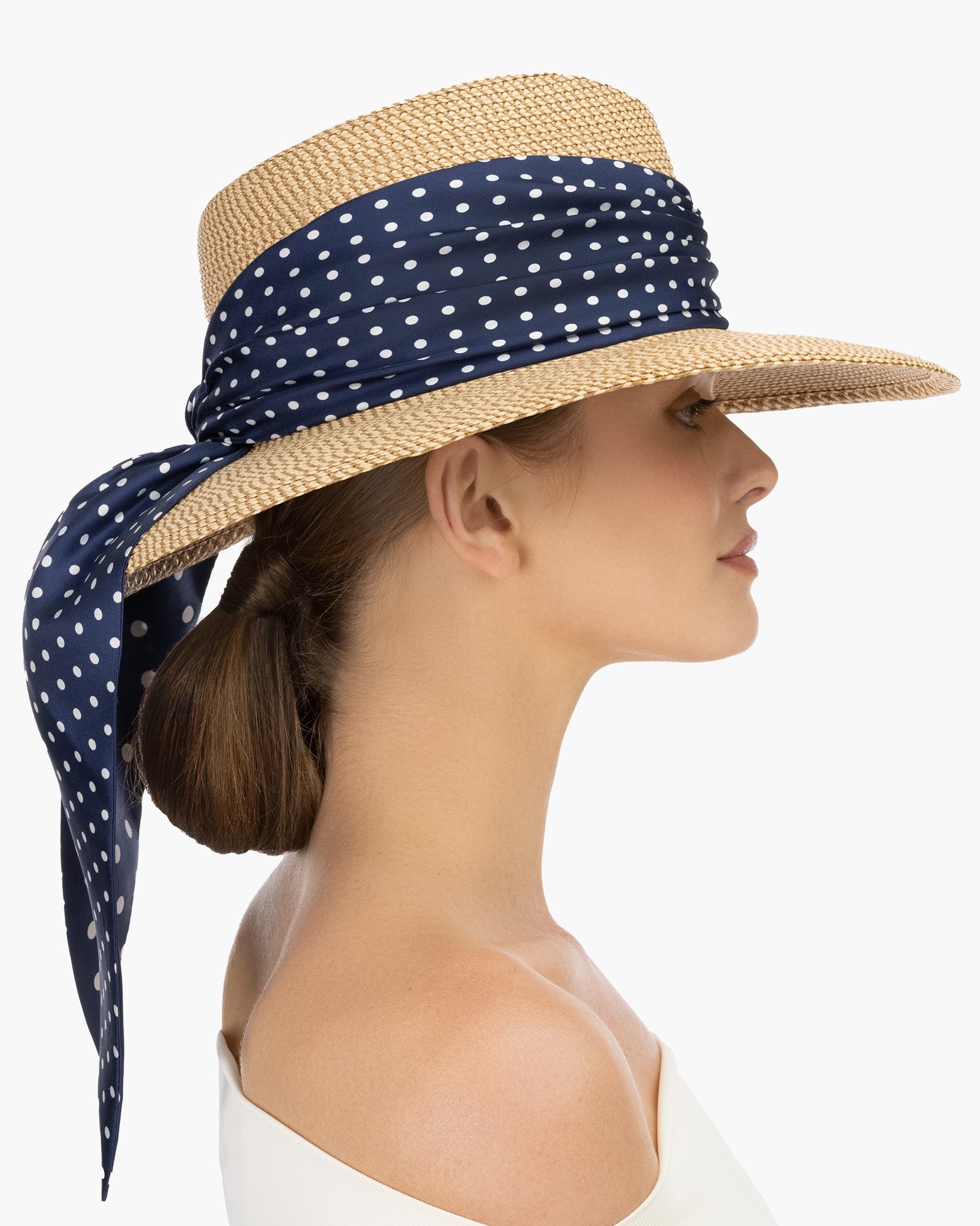 Marella Peanut/Navy Dot Eric Javits