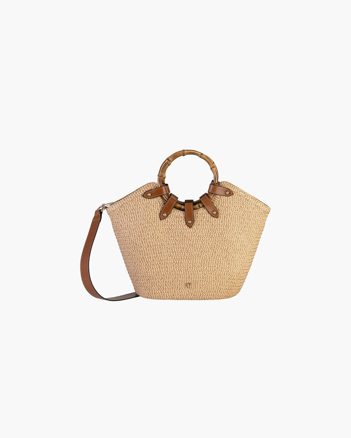 MY WAY JR STRAW BAG OriginalPeanut Eric Javits