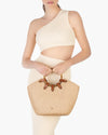 MY WAY JR STRAW BAG OriginalPeanut Eric Javits