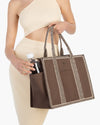Cote d'Azur tote bag Cocoa Eric Javits