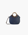 MY WAY STRAW BAG Navy Eric Javit