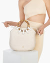 MY WAY STRAW BAG White Mix Eric Javit