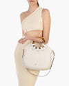 MY WAY STRAW BAG White Mix Eric Javit