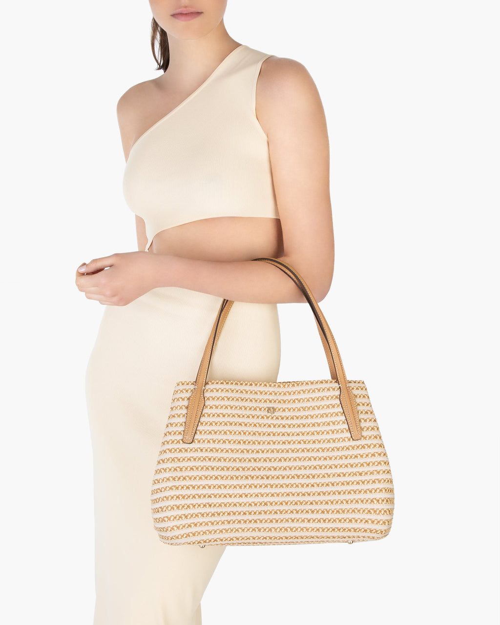 SQUISHEE® ISLA STRAW BAG OriginalPeanut Eric Javits