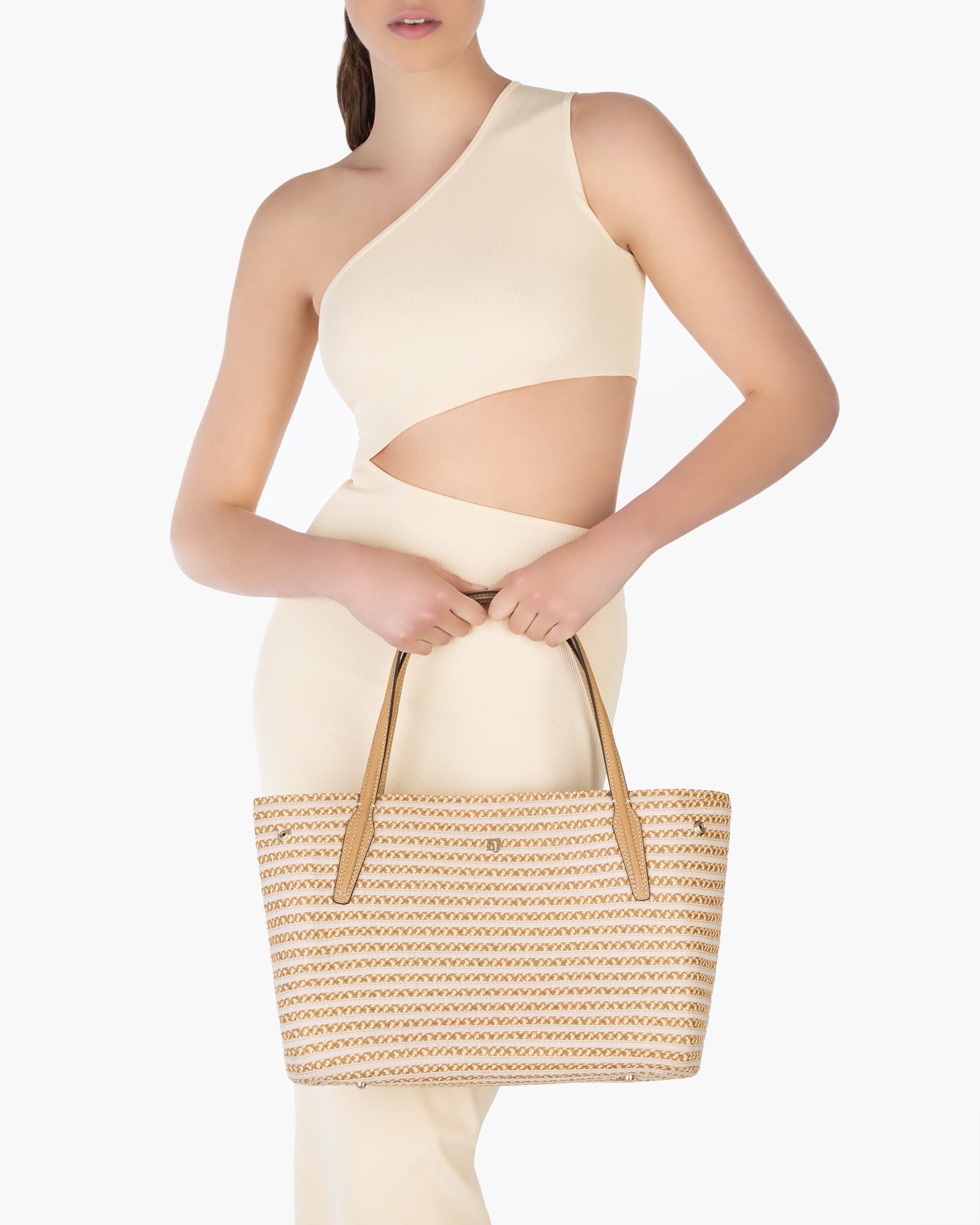 Squishee® Isla Straw Bag Peanut I Tote | Eric Javits