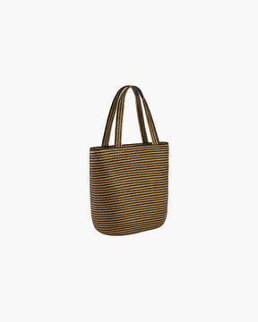 SQUISHEE® TOTE II Natural/Black Eric Javits