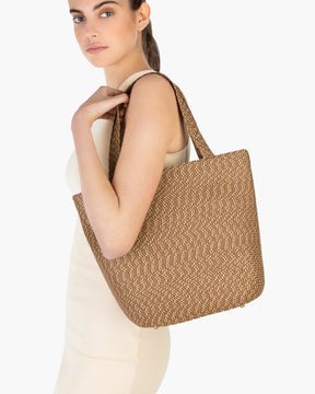 SQUISHEE® TOTE II Tabac Speckle Eric Javits