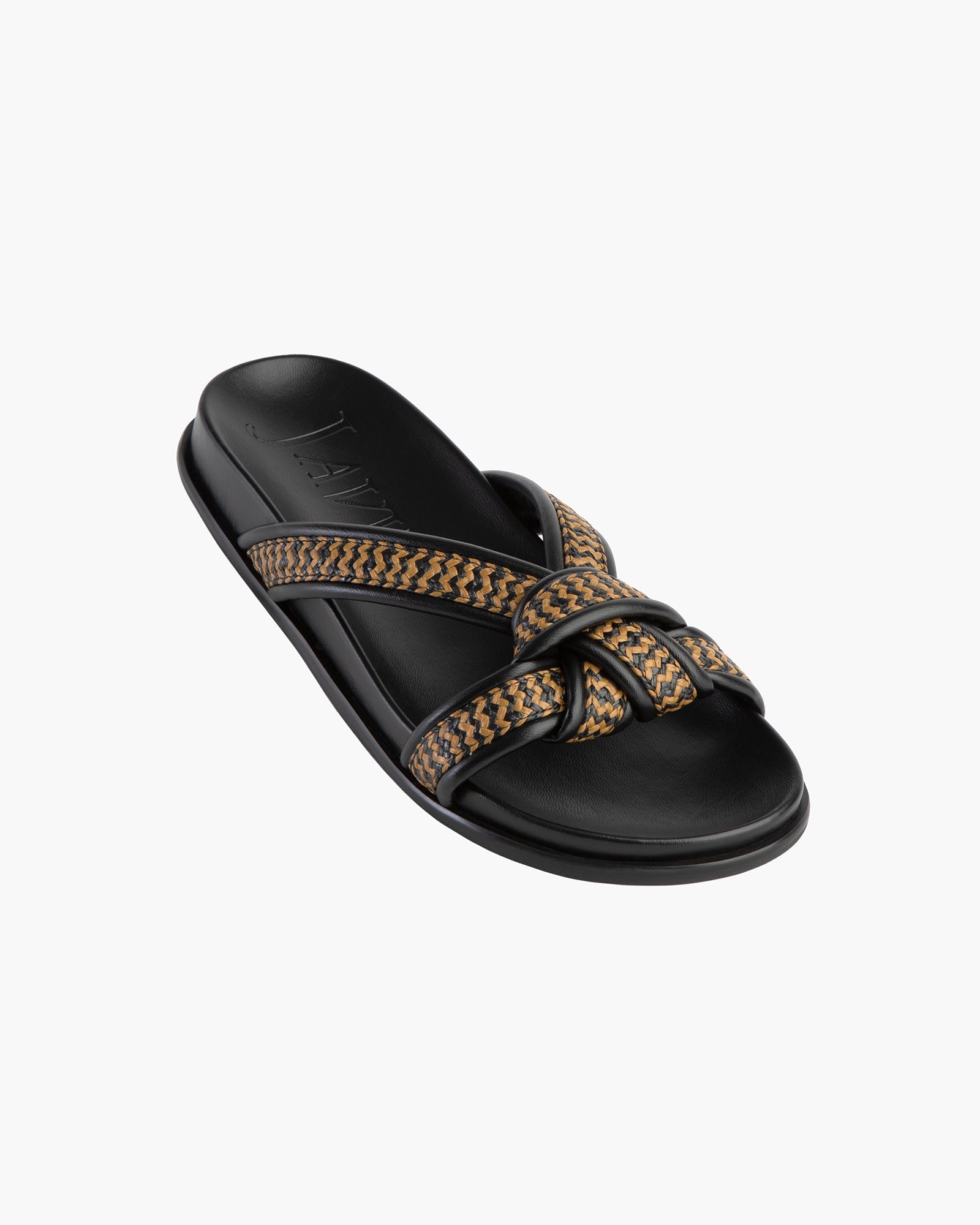 【超目玉枠】 Summer Women's Notti Shoe Eric | straw Squishee® | Mix Black ぬいぐるみ