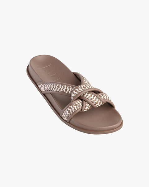 Notti Latte I Women's Summer Straw Shoe's | Eric Javits