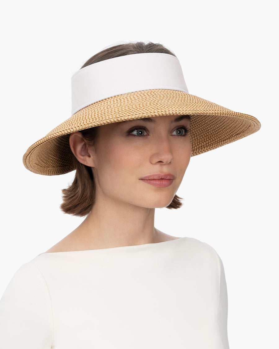 Halo Visor Hat Women's Packable Visor Eric Javits Eric Javits