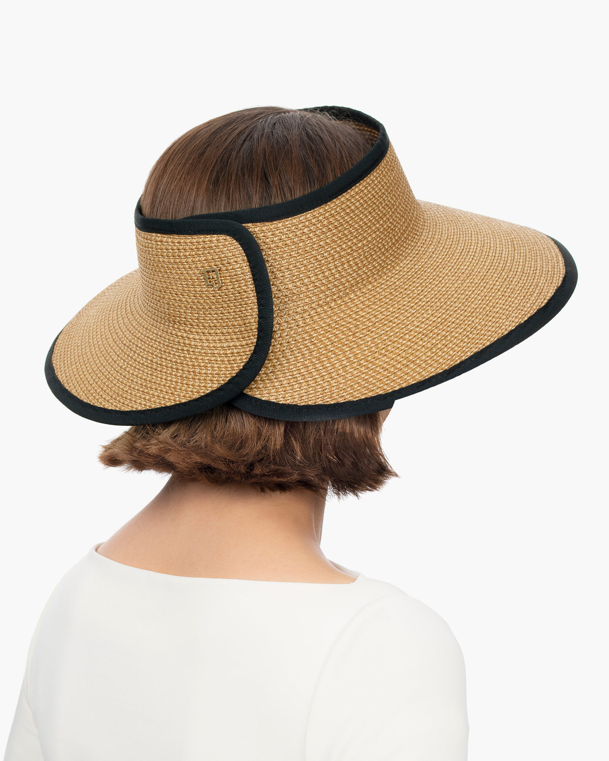 Lil Squishee® Visor Natural/Black Eric Javits