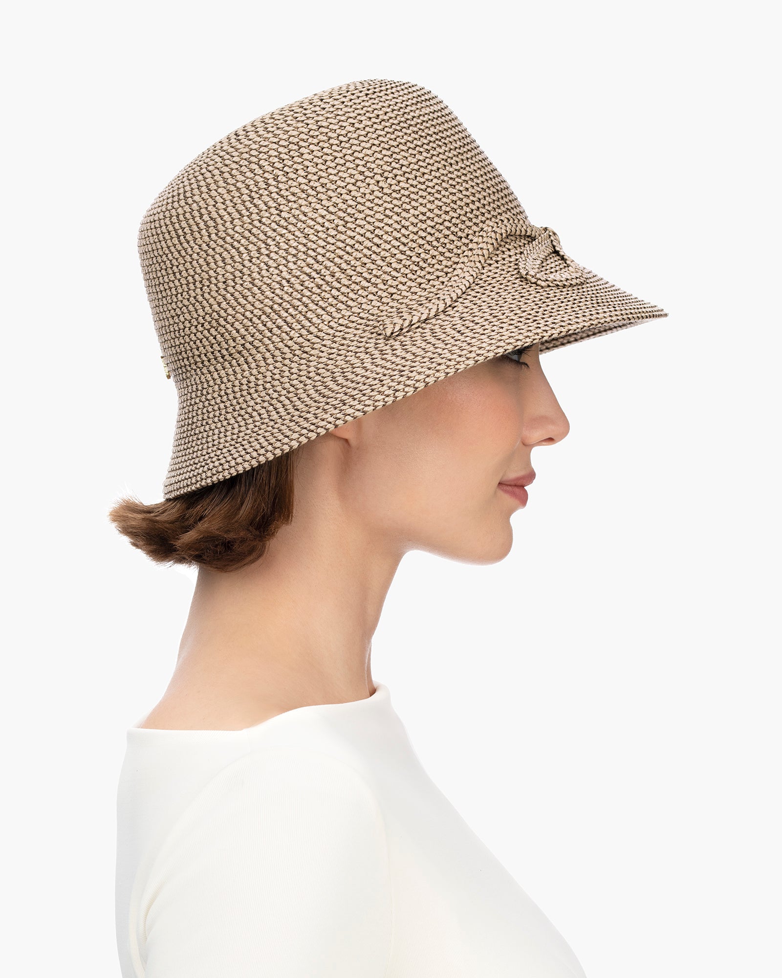 Bow Cloche I Packable Sun Hat with UPF 50+ | Eric Javits