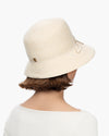 Bow Cloche White Mix Eric Javits
