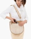 Palm Pouch White Mix Eric Javits