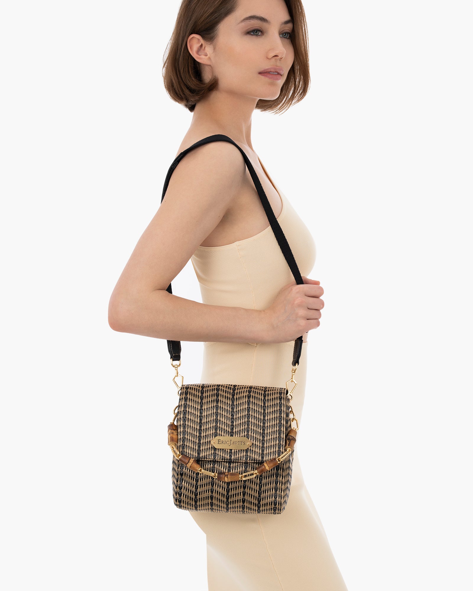 Portofino Black Mix Eric Javits bag