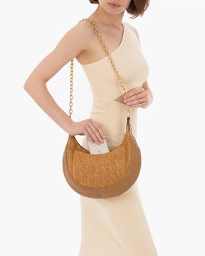 Croissant Butterscotch Eric Javits bag