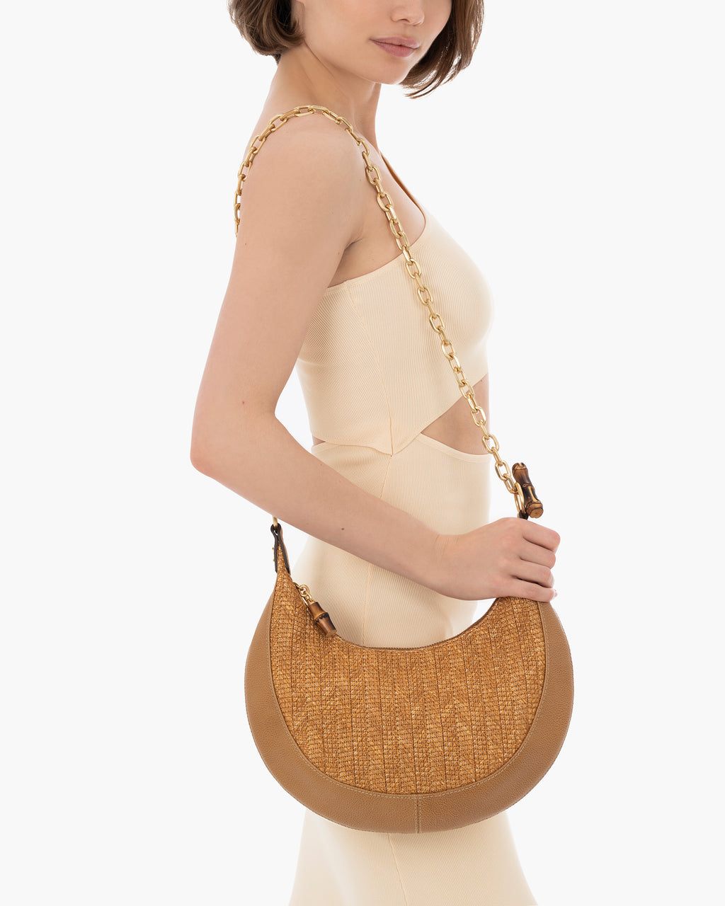 Croissant Butterscotch Eric Javits bag