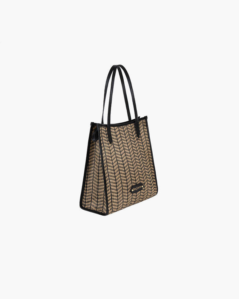 Biza Shoulder Tote Black Mix Eric Javits