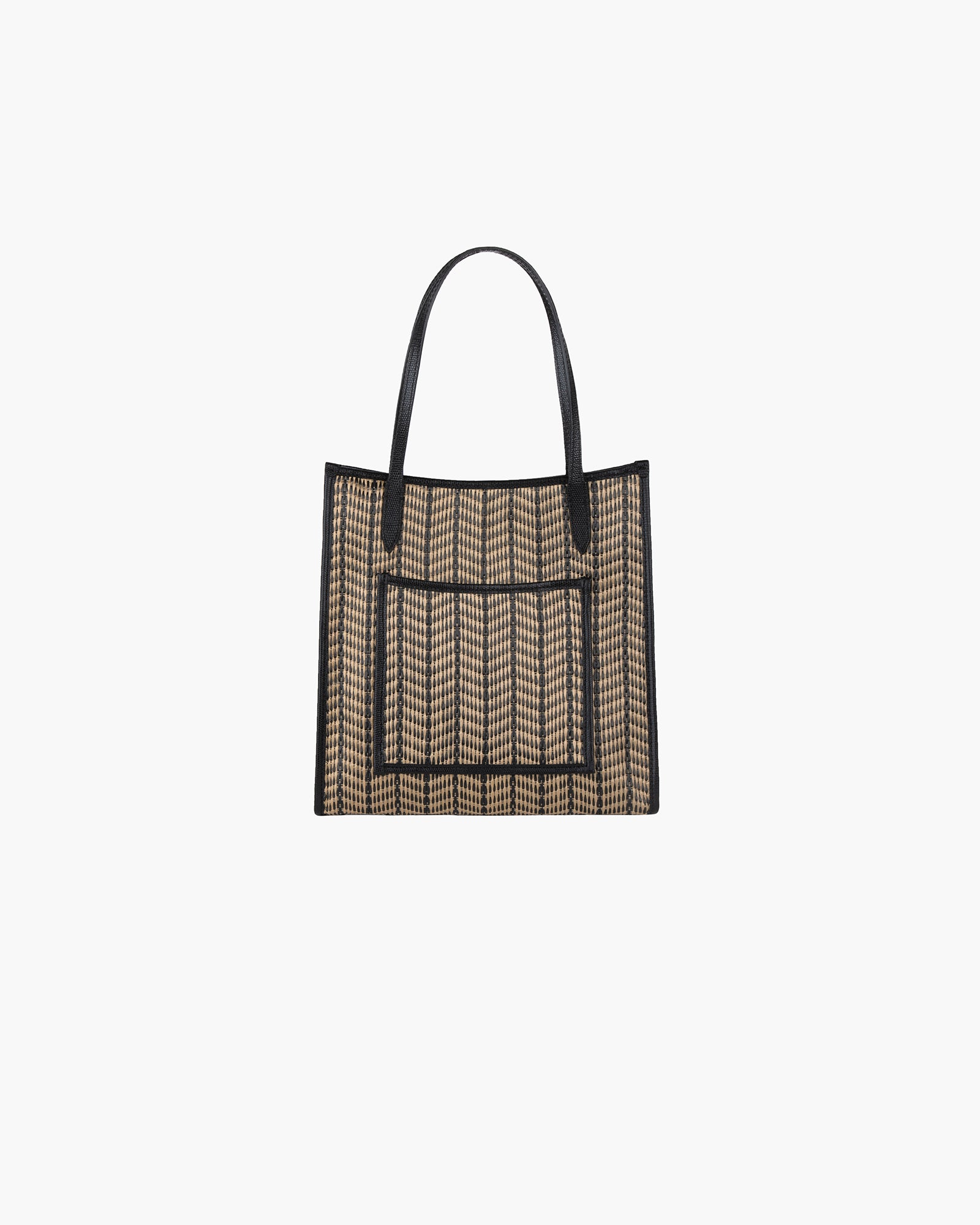 Biza Shoulder Tote | Mid-Size Tote Straw Bag | Eric Javits