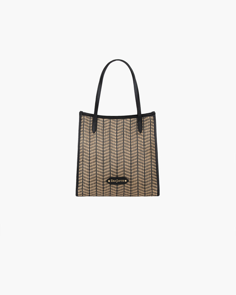 Blush Perforated Leather Petit Tote