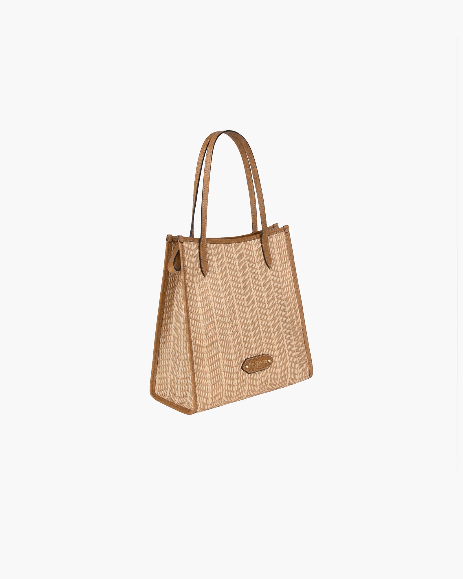 Biza Shoulder Tote | Mid-Size Tote Straw Bag | Eric Javits