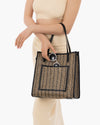 Biza Shoulder Tote Black Mix Eric Javits