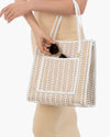 Biza Shoulder Tote White Mix Eric Javits