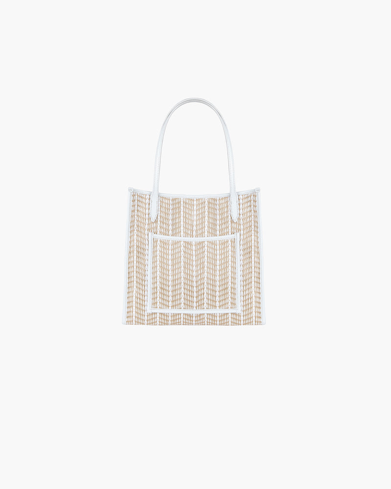 Biza Shoulder Tote White Mix Eric Javits