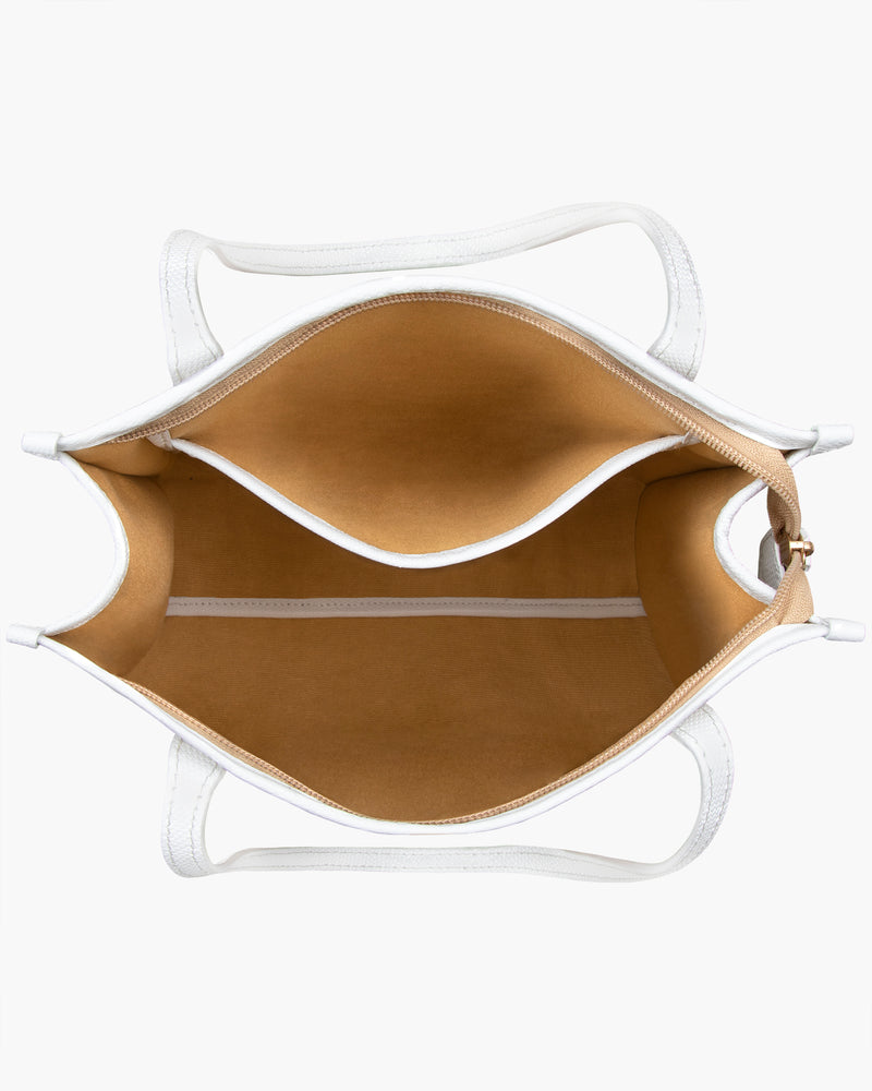 Biza Shoulder Tote White Mix Eric Javits