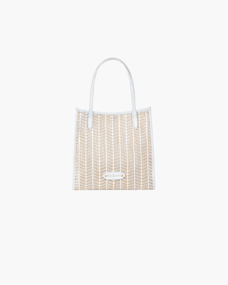 Biza Shoulder Tote White Mix Eric Javits