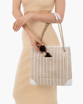 Antibes bag White Mix Eric Javits