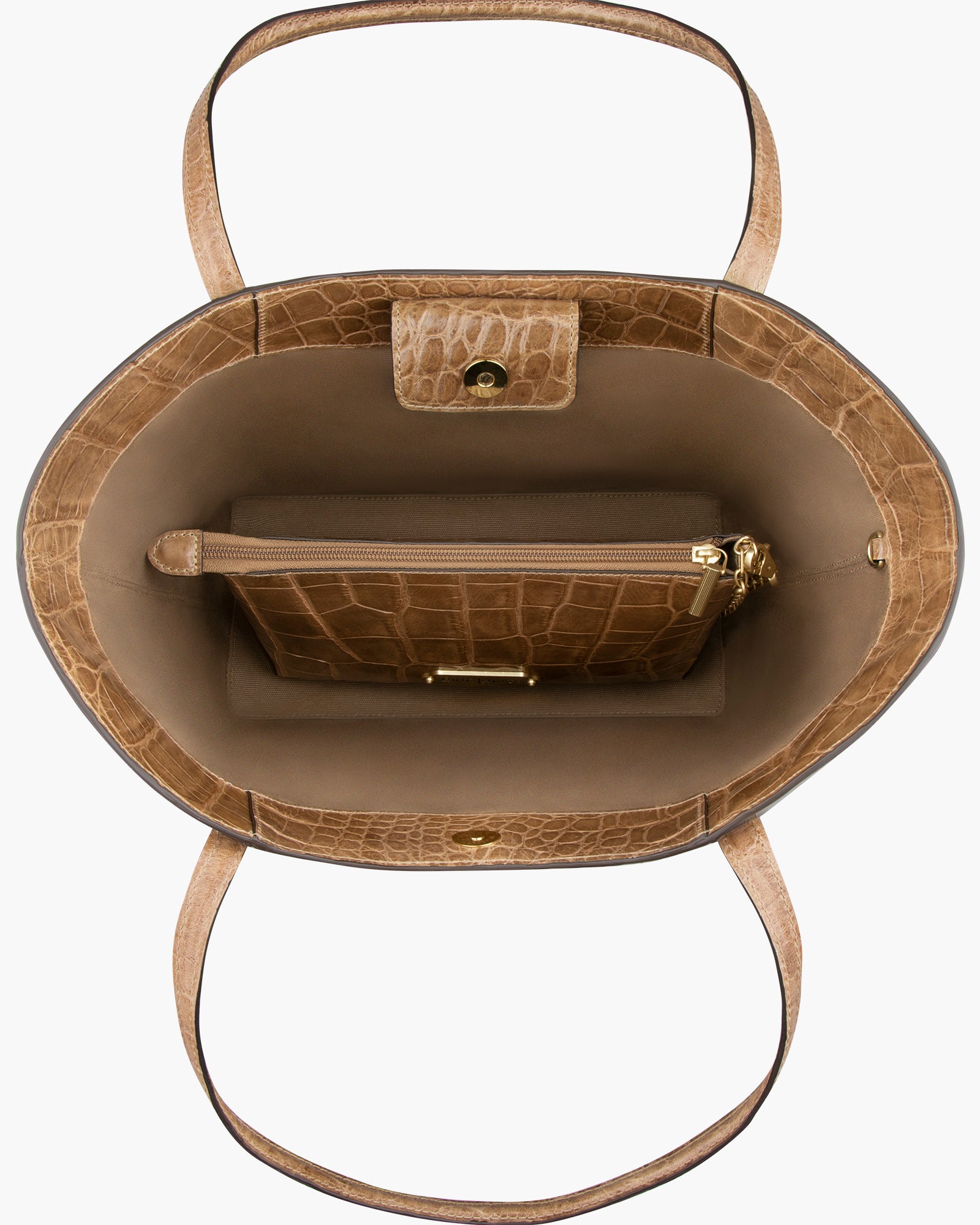Crikey Mate I Leather Tote with Snap Closure | Eric Javits