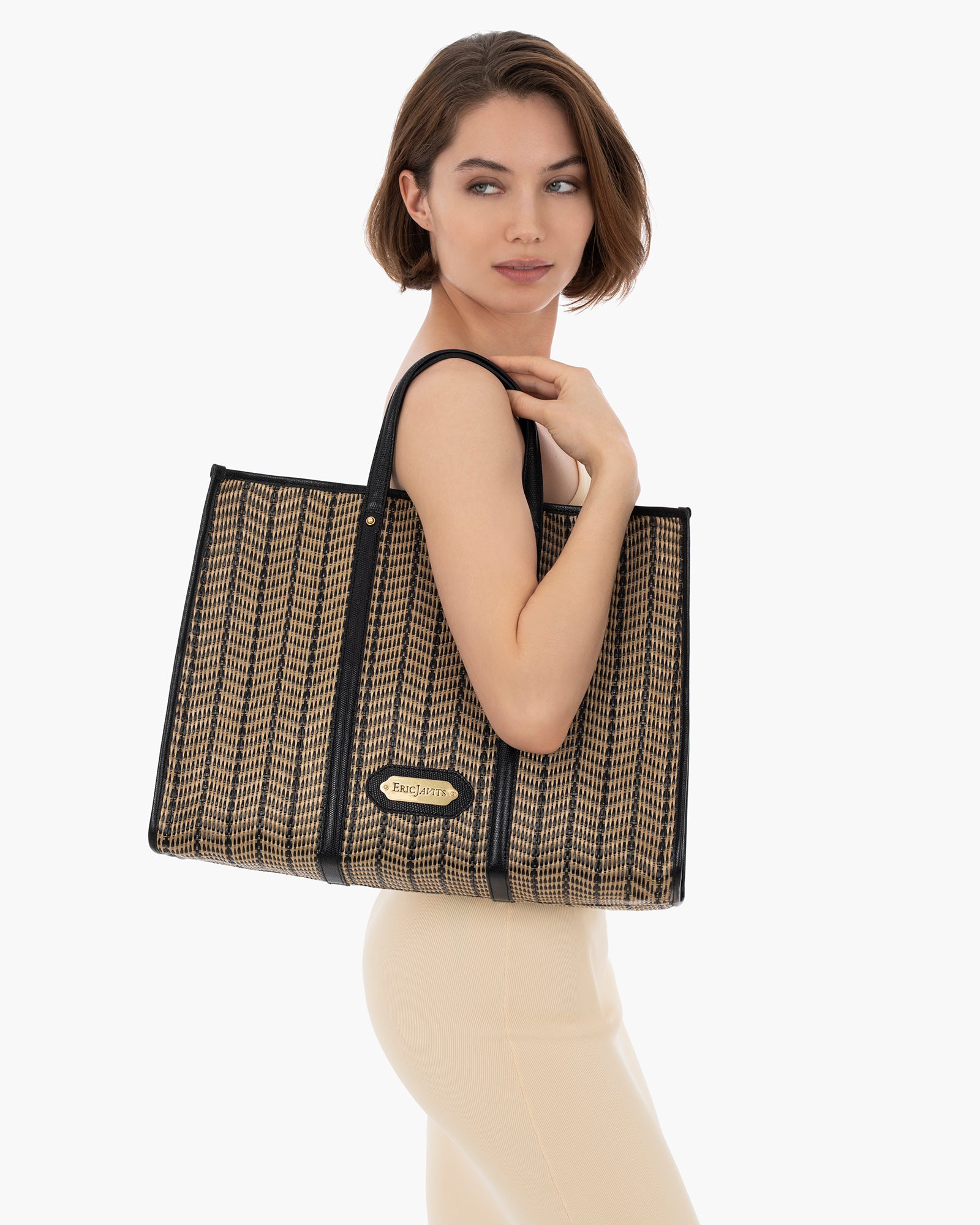 Palm Tote | Raffia Straw Bag | Eric Javits