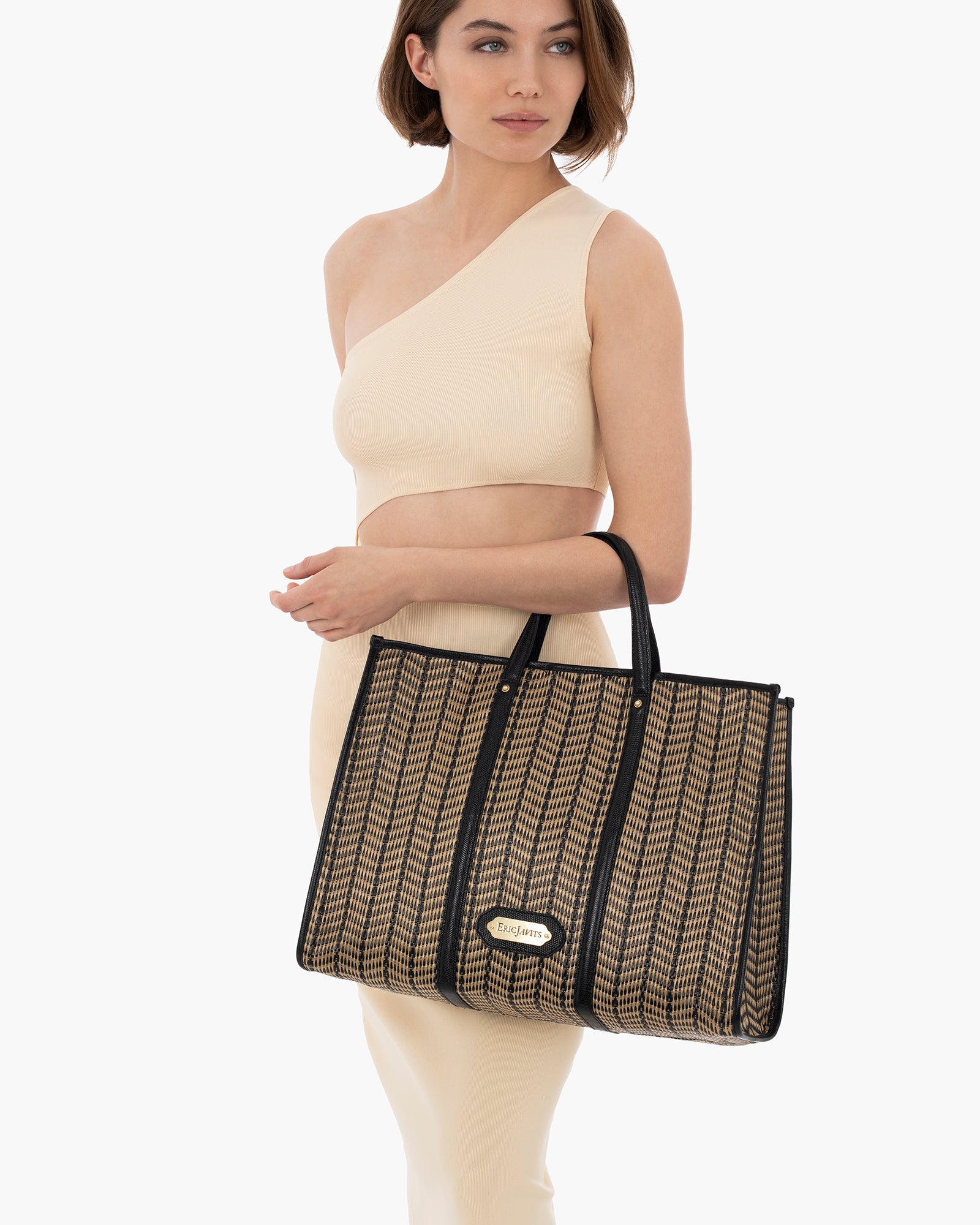 Palm Tote | Raffia Straw Bag | Eric Javits