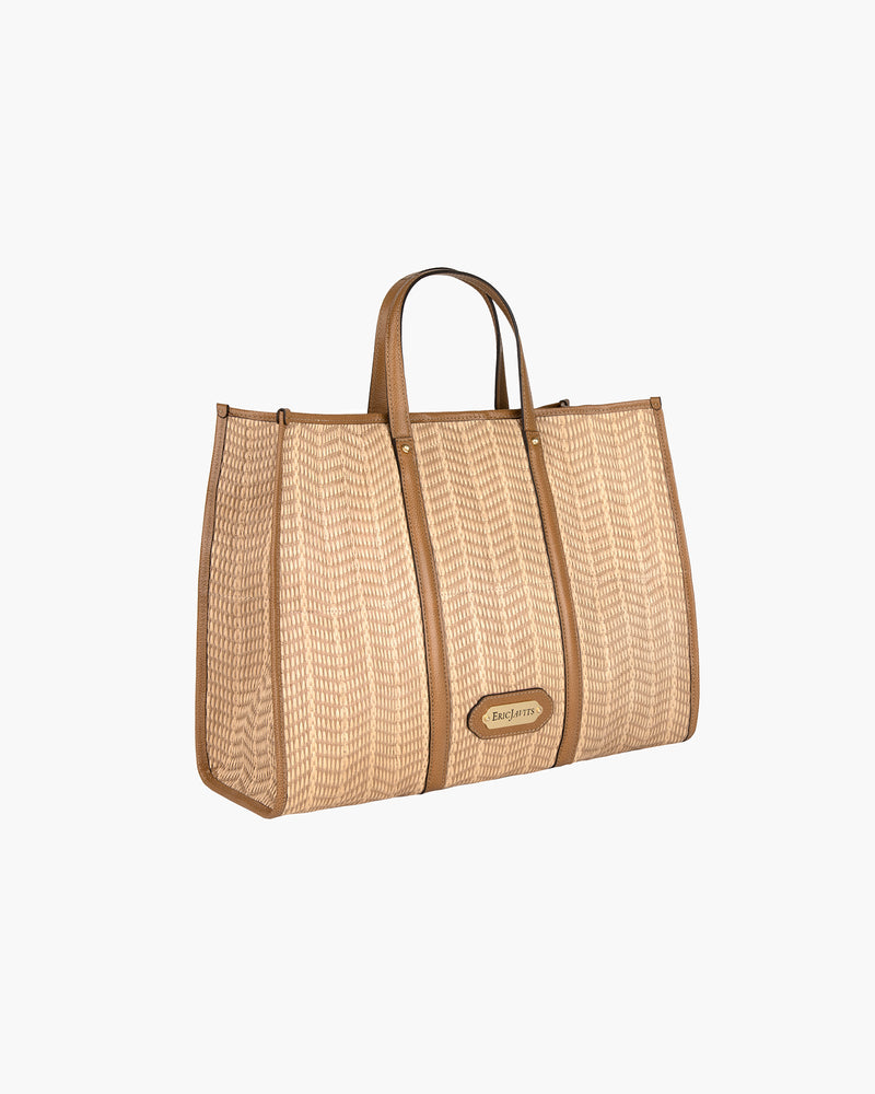 Palm Tote Peanut Eric Javits